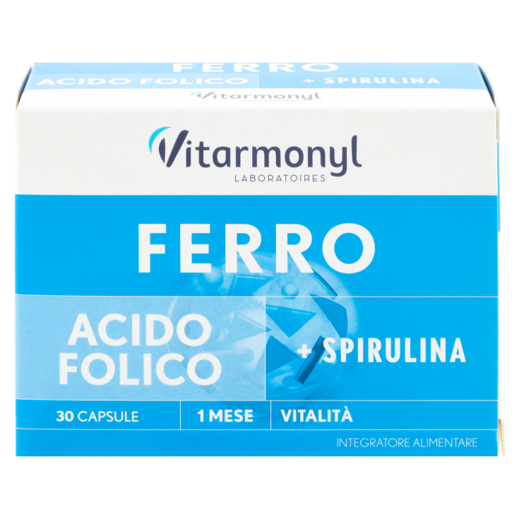 Fer Acide Folique Vitarmonyl 30 Gélules