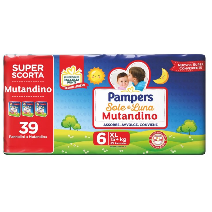 PAMPERS SL MUT TRIO XL 39PCS