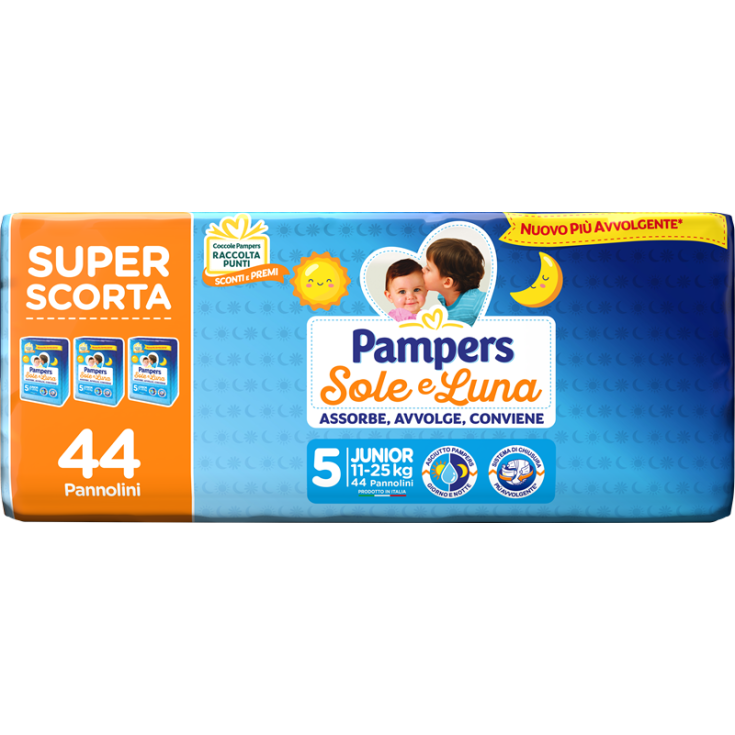 PAMPERS SL TRIO JUNIOR 44PCS