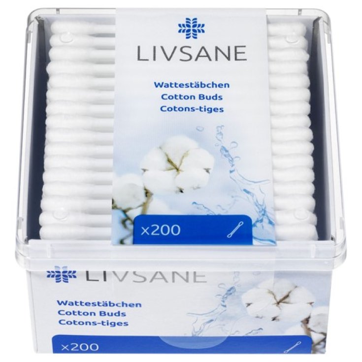 LIVSANE COTON BOUTONS 200PCS