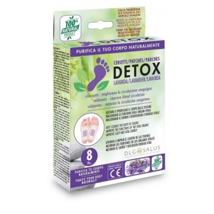 PATCHS DETOX POUR LES PIEDS LAVANDE8PCS