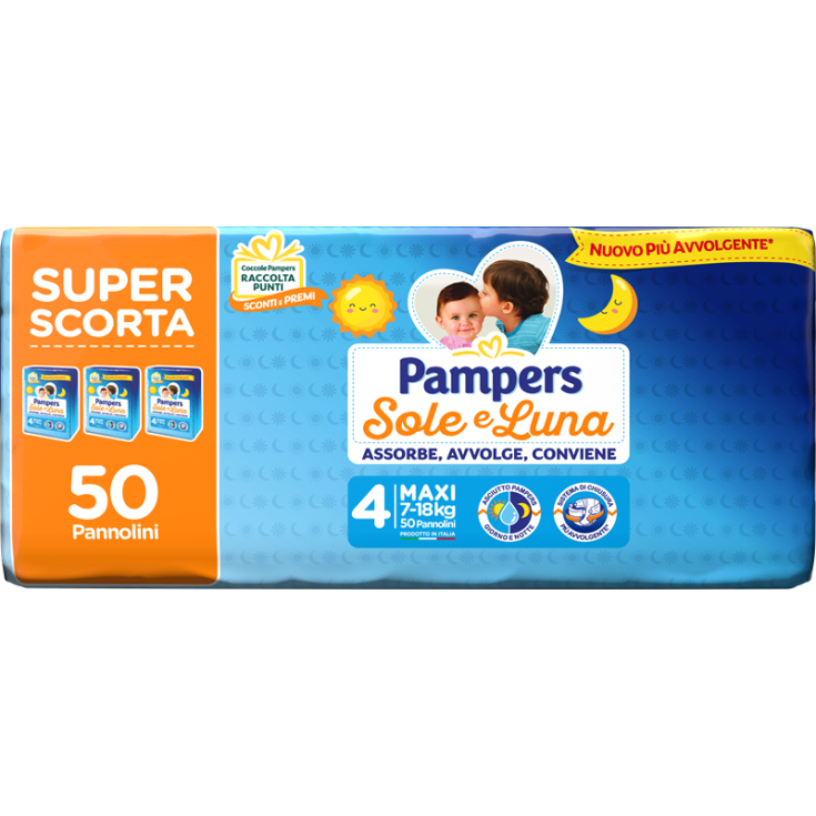 PAMPERS SL TRIO MAXI 50PCS