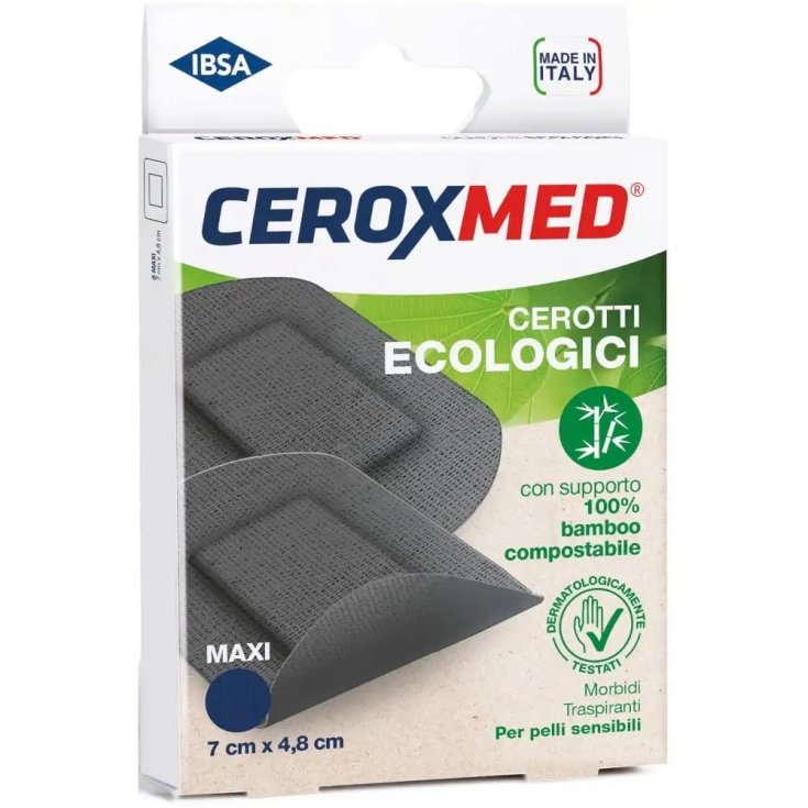 Ceroxmed Pansements Écologiques 7x4,8cm Ibsa 5 Pièces