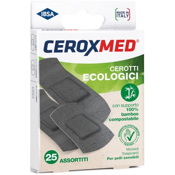 Ceroxmed Assortiment de pansements écologiques Ibsa 25 pièces