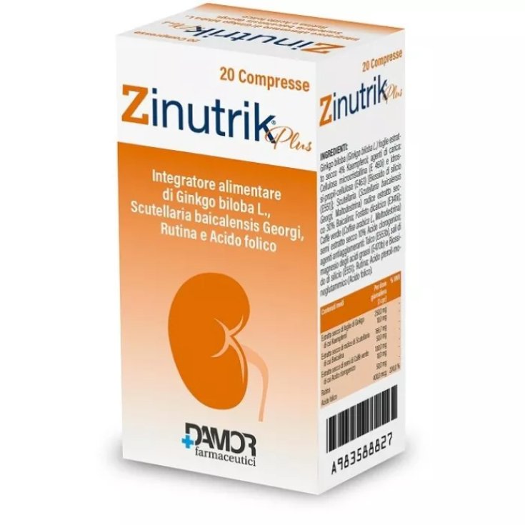 ZINUTRIK PLUS 20 Comprimés