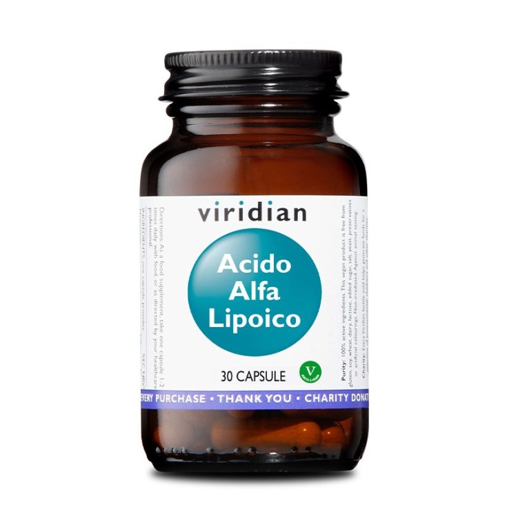 VIRIDIAN ALPHA ACID LÈVRE 30CPS