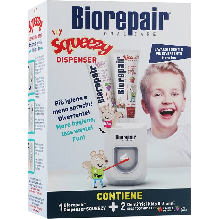 BIOREPAIR SQUEEZE DISP+2 ENFANTS