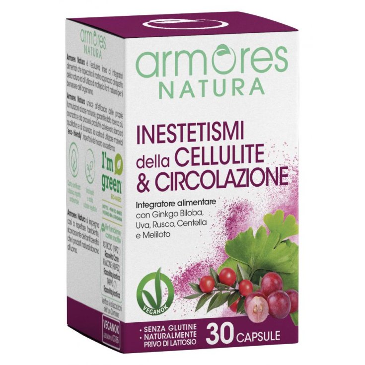 Imperfections De La Cellulite & Circulation Armores Natura 30 Gélules