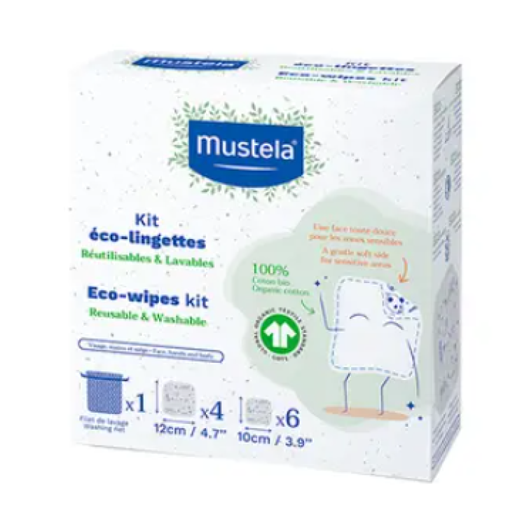 MUSTELA LINGETTES LAVABLES10PCS