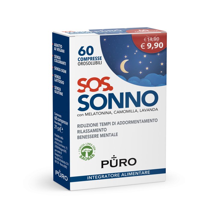 PURE SOS SOMMEIL 60CPR OROSOLUB