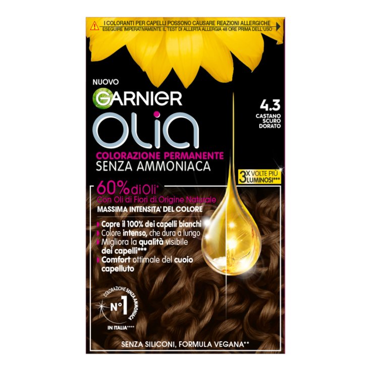 GARNIER OLIA MARRON FONCÉ DOR