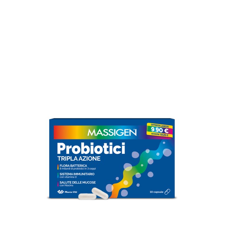 PROBIOTIQUES MASSIGEN 10CPS PP