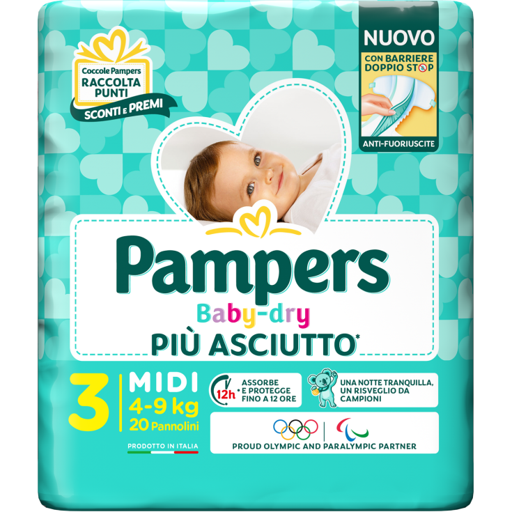 PAMPERS BD DOWNCOUNT MIDI 20PCS