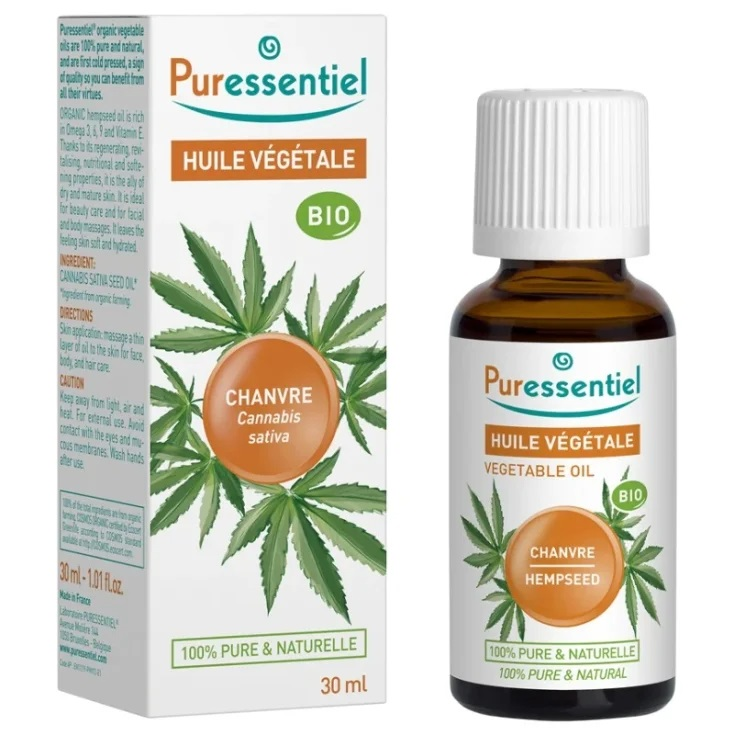 HUILE DE CHANVRE BIO PURESSENTIEL