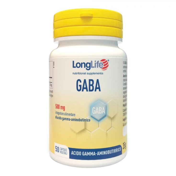 GABA LONGUE VIE 500MG 50CPS