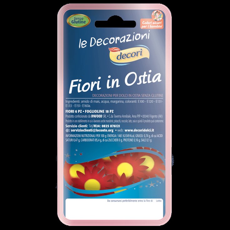 IPAFOOD MARGUERITES OSTIA ROUGES