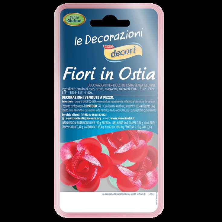 IPAFOOD ROSES ROUGES GRANDES 6PCS