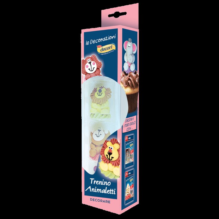 IPAFOOD ZOO TRAIN/ANIMAUX 3PCS