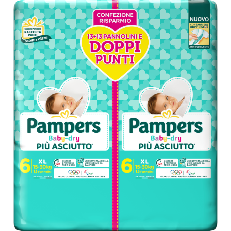 PAMPERS COMPTOIR BD DUO XL26P