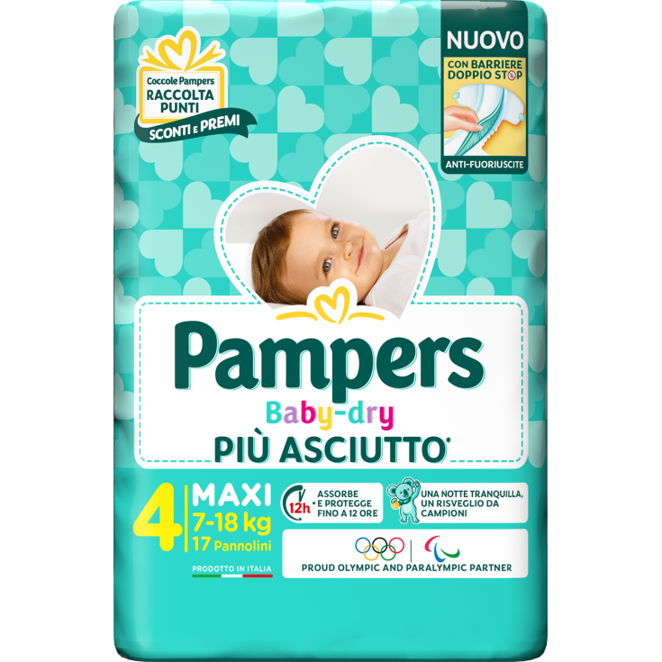 PAMPERS BD DOWNCOUNT MAXI 17PCS
