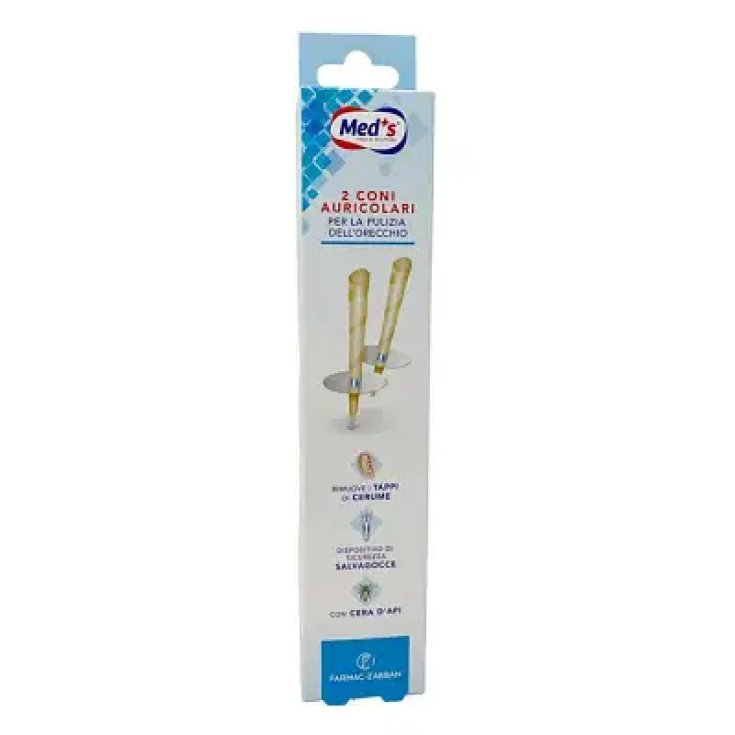 CÔNES AURICULAIRES MEDS 2PCS