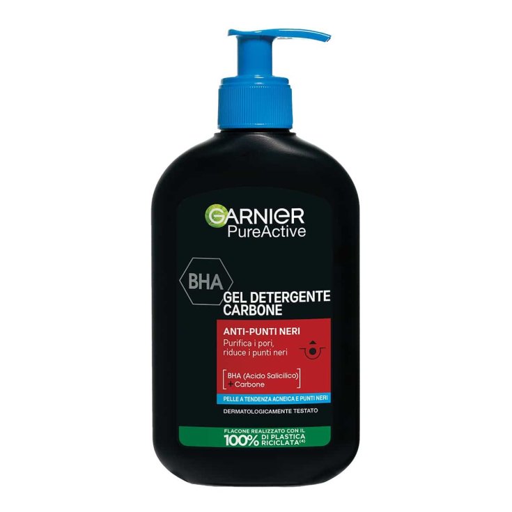 GARNIER CHARBON GEL POMPE 200ML