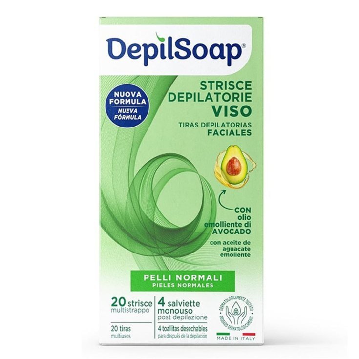 DEPILSOAP BANDES VISAGE NORM20P