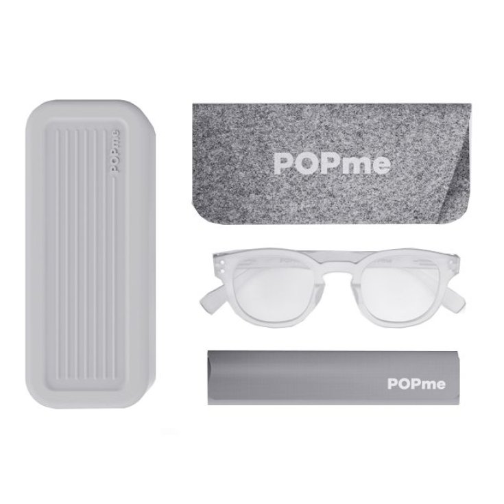 LUNETTES POPME BLANC GLACE +1,5