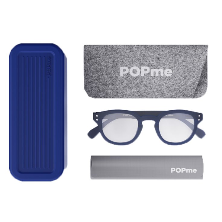 LUNETTES POPME BLEU OCEAN +2