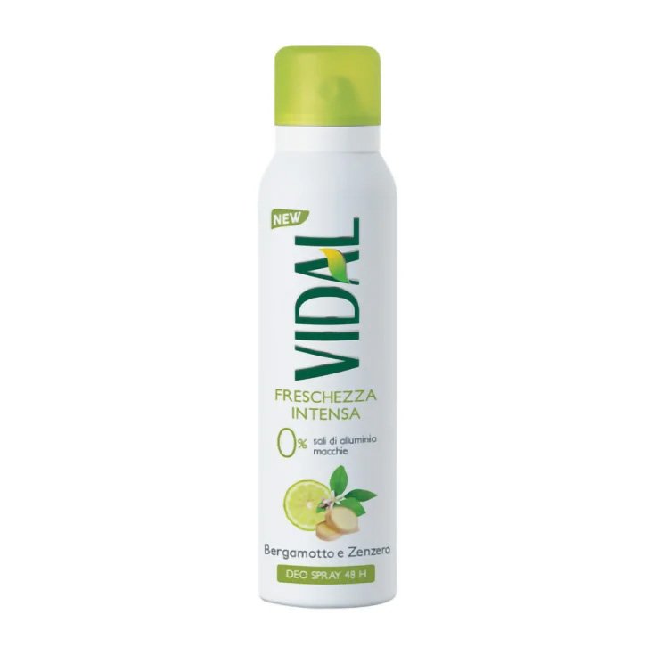 VIDAL DEO BERGAMOTE ET GINGEMBRE 150