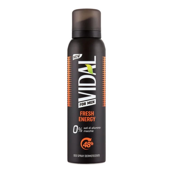 VIDAL DEO HOMME ENERGIE FRAICHEUR 150 ML