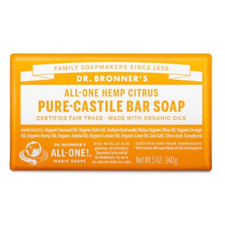 DR BRONNER'S CITRUS-ORANGE140G