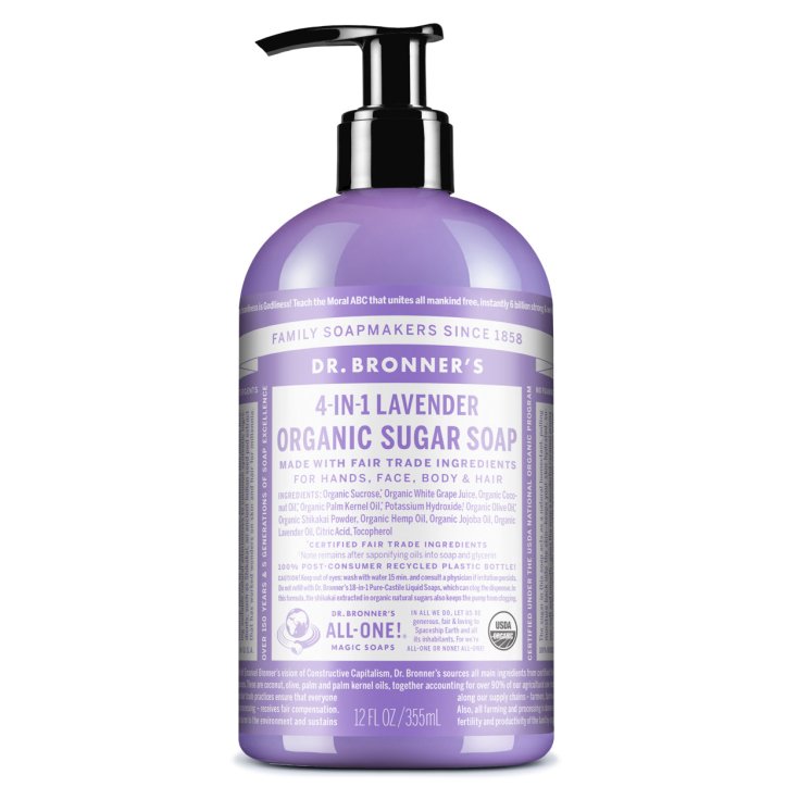 DR BRONNER'S ORG LAVANDE355ML