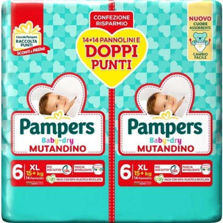 PAMPERS BD MUT DUO DWCT XL28PCS