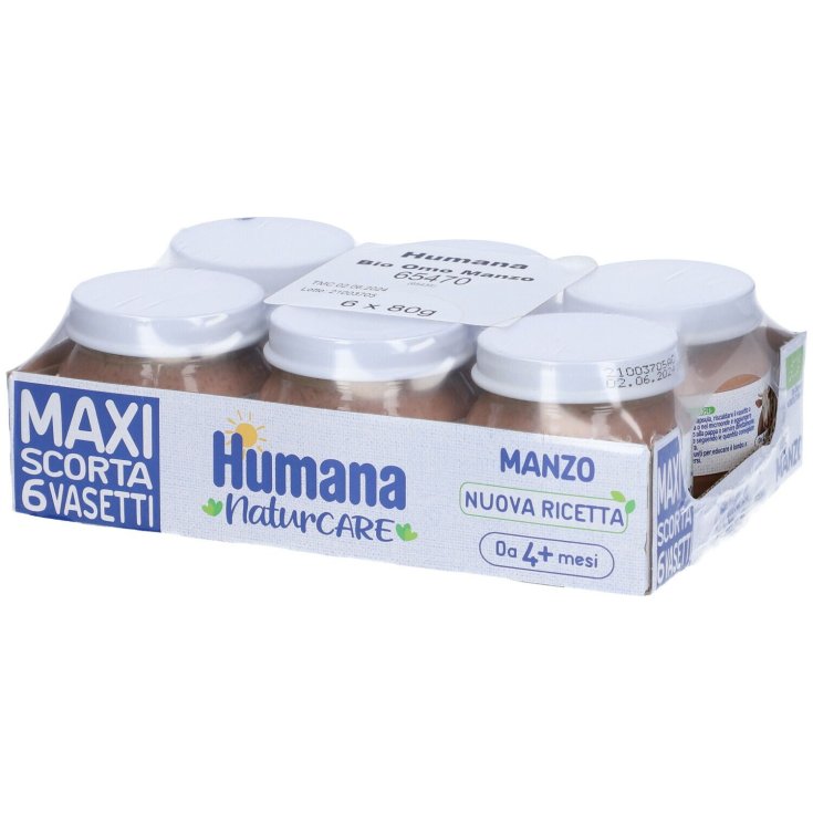 HUMANA OMOG BOEUF BIO 6X80G