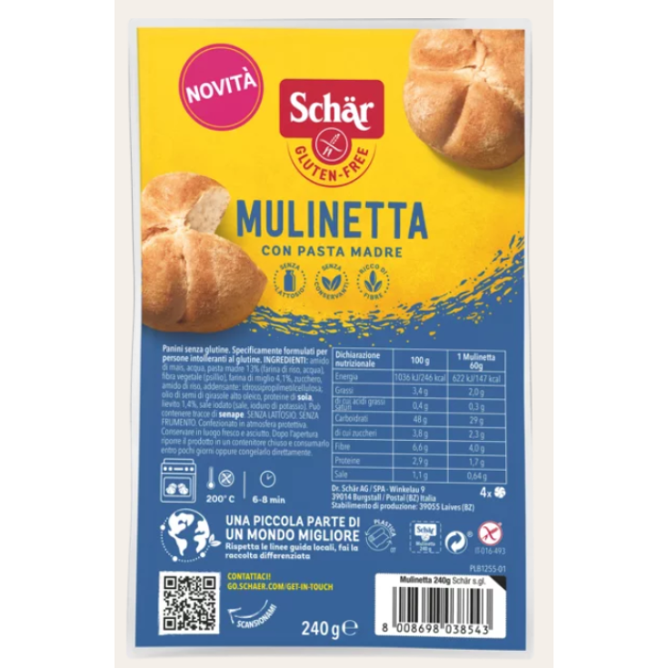 MOULINET SCHAR 4PCS 60G