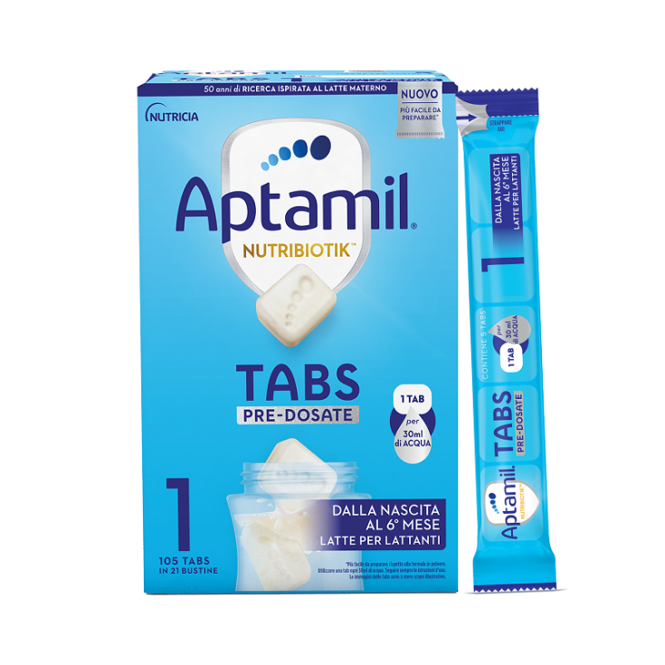 Aptamil Nutribiotik Tabs Pré-Dosés 1 Nutricia 21 Sachets