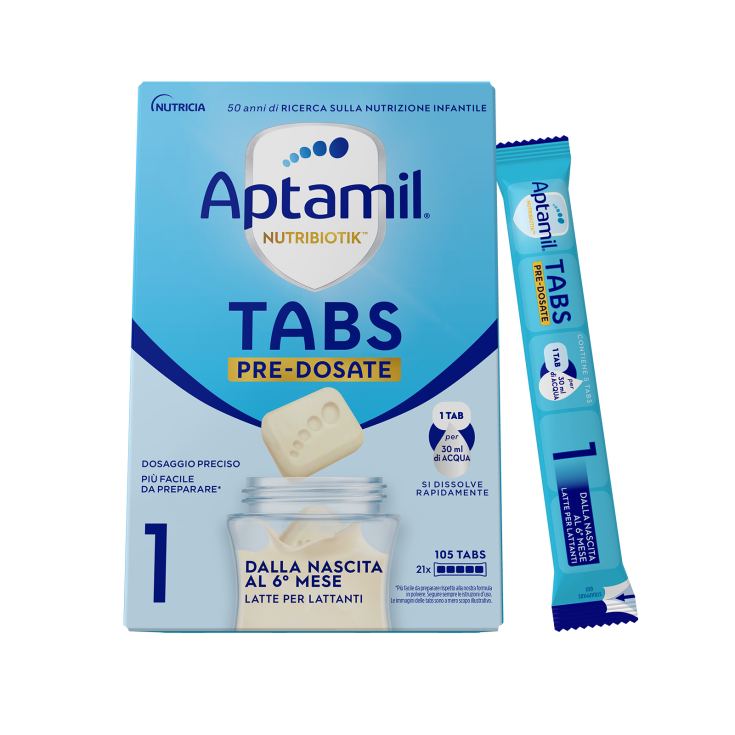 Aptamil Nutribiotik Tabs Pré-Dosés 1 Nutricia 21 Sachets