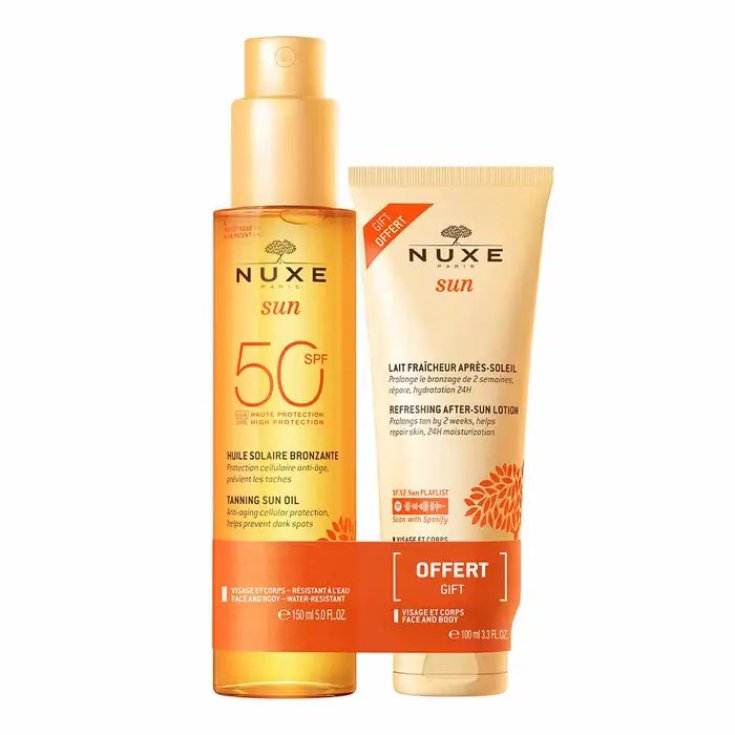 NUXE SUN HUILE SPF50+LTT APRÈS
