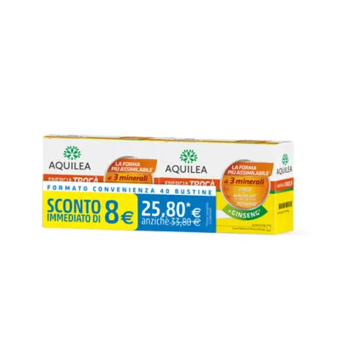 Trocà Energy + Aquilea Ginseng 2x20 Sachets Bipack