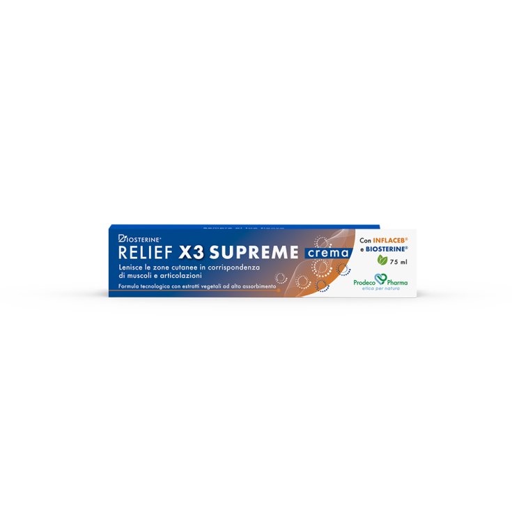 RELIEF BIOSTERINE X3 SUPREME