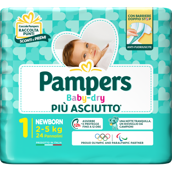 PAMPERS BD NOUVEAU-NÉ 24PCS