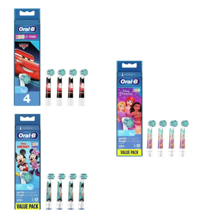 ORALB PW RECHARGE VOITURE/MICK/PR4PCS