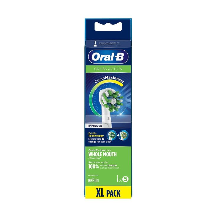 ORALB PW RECHARGE CROSSACTION5PCS