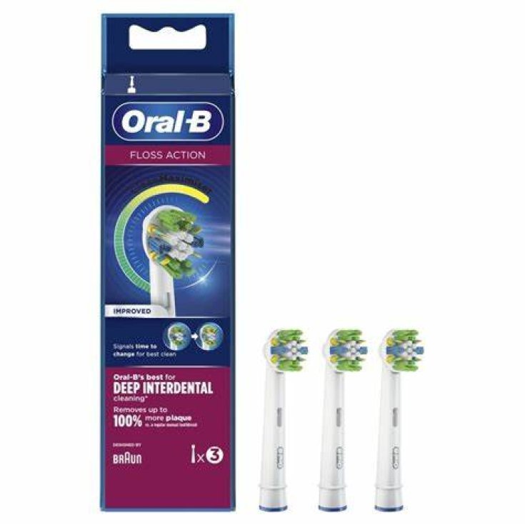 ORALB PW RECHARGE FLOSSACTION3PCS