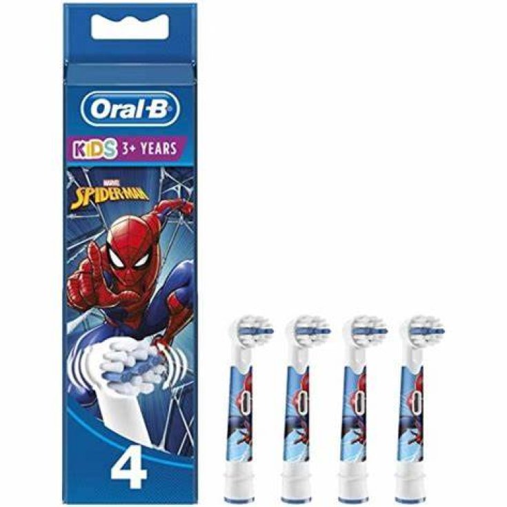 ORALB PW RECHARGE SPIDERMAN 4PCS