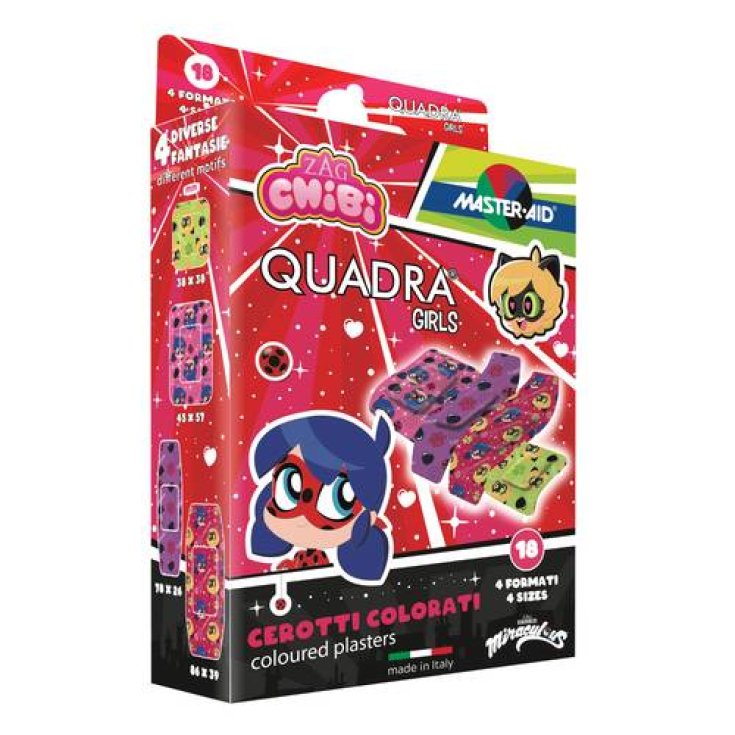 M-AID QUADRA FILLE LADY BUG 18P