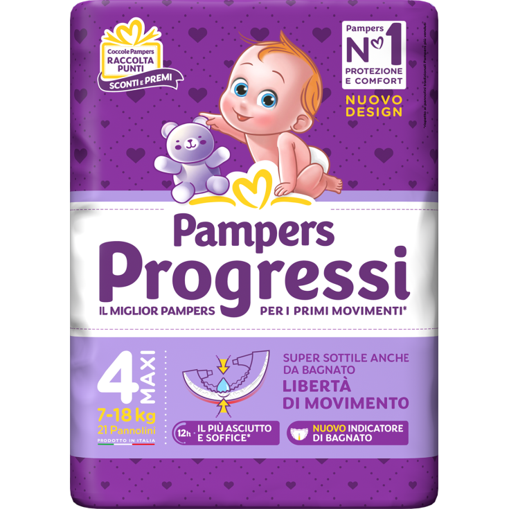 PAMPERS PROG MX 21PCS