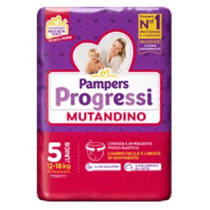 PAMPERS PROG MUT J 17PCS