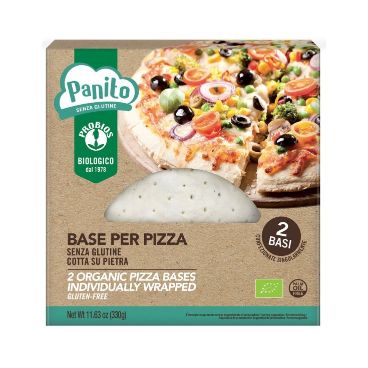 SANDWICH A BASE DE PIZZA SANS GLUTEN 330G